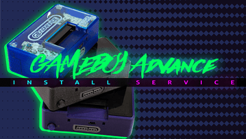 Install Service | Gameboy Advance – GBA Consolizer, HDMI, Case