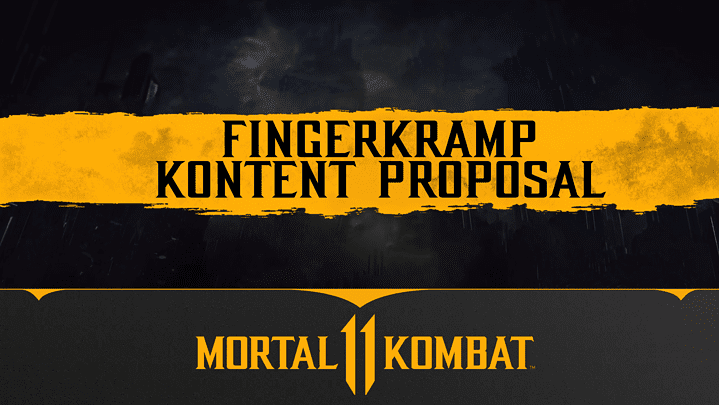 Mortal Kombat 11 Kontent Proposal
