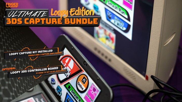 ULTIMATE NEW 3DS XL CAPTURE BUNDLE LOOPY EDITION – CONTROLLER SUPPORT AND HDMI – Katsukity and Loopy