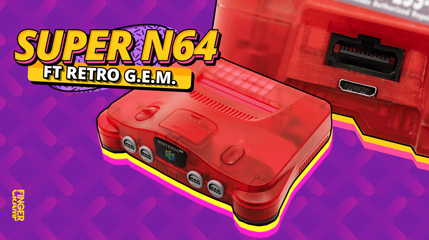 SUPER N64 – HDMI ON YOUR NINTENDO 64 FEATURING RETRO G.E.M.