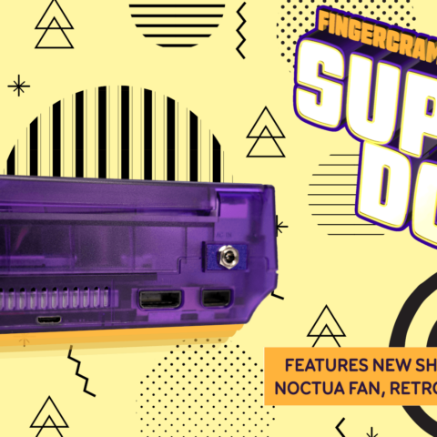 SUPER DC  –  Custom Dreamcast Featuring DCDIGITAL / Retro GEM , DreamPSU, Noctua FAN, Region Free