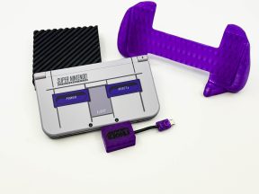 Ships Fast!   FingerCramp Super Nintendo New 3DS Xl Loopy Capture + Controller USB-C HDTV